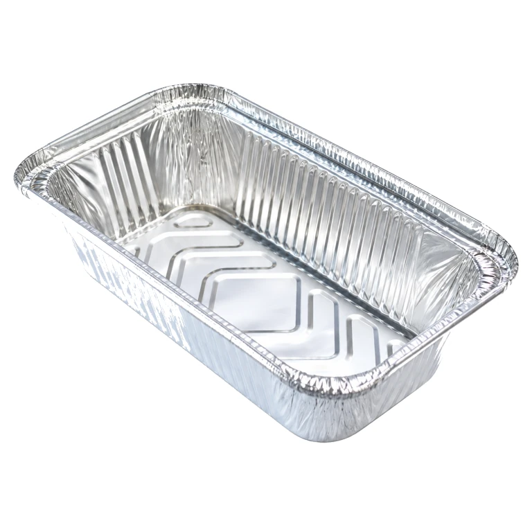 Aluminium Foil Square Container 2011 670ml, no lid