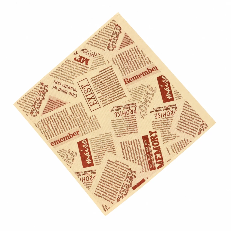 printed kraft-paper bag design