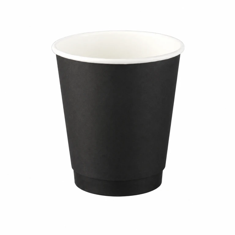 Double Wall Paper Cup 10 (330ml) - Black