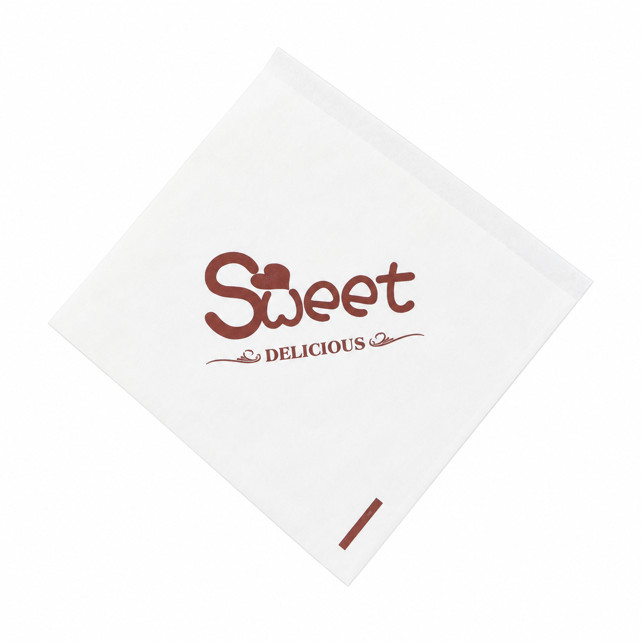 white kraft paper "sweet" paper-bag design