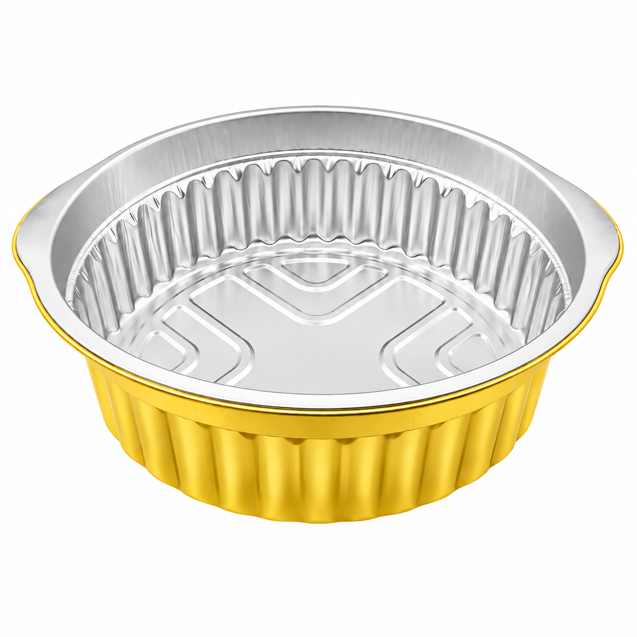 Aluminium Foil Round Container 3100ml (29.1cm dia) (twin-handle)