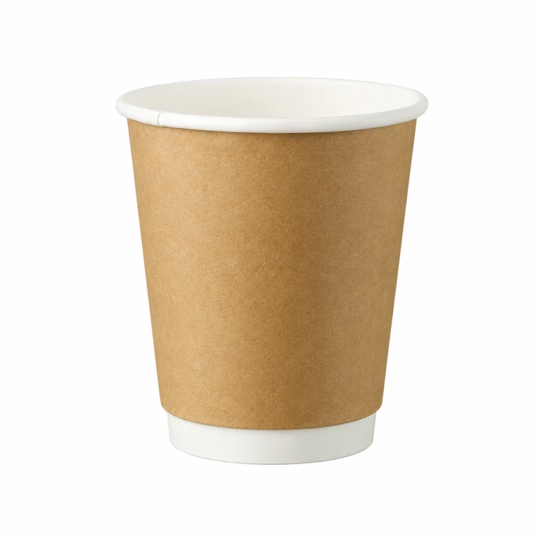 Double Wall Paper Cup 12 (400ml) - Kraft