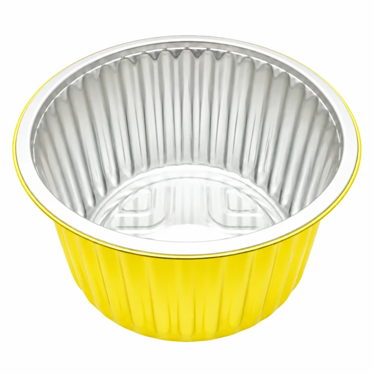 Aluminium Foil Round Container 1700ml (18cm dia)