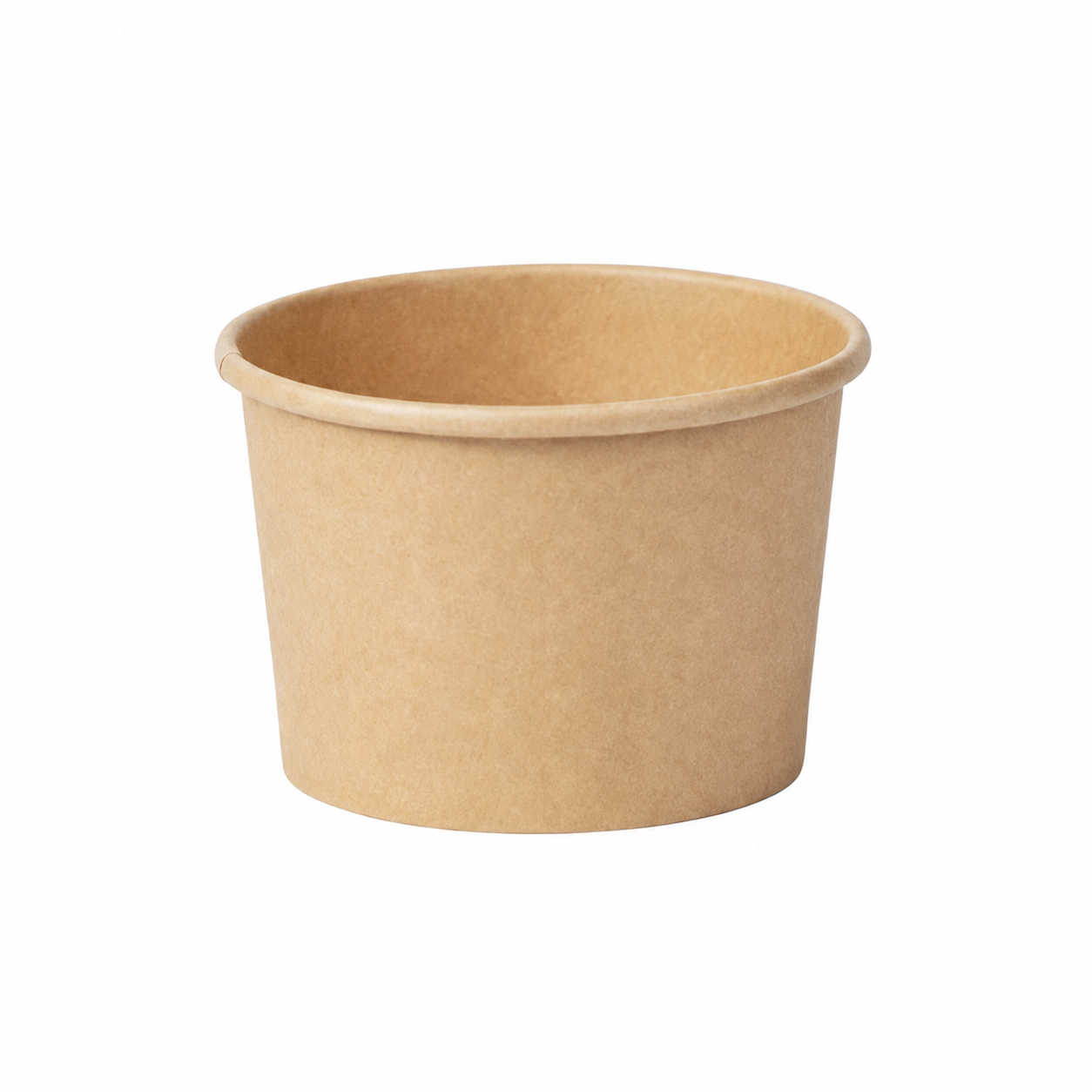 8oz Natural Kraft Paper Porridge Bucket (Lid Not Included)