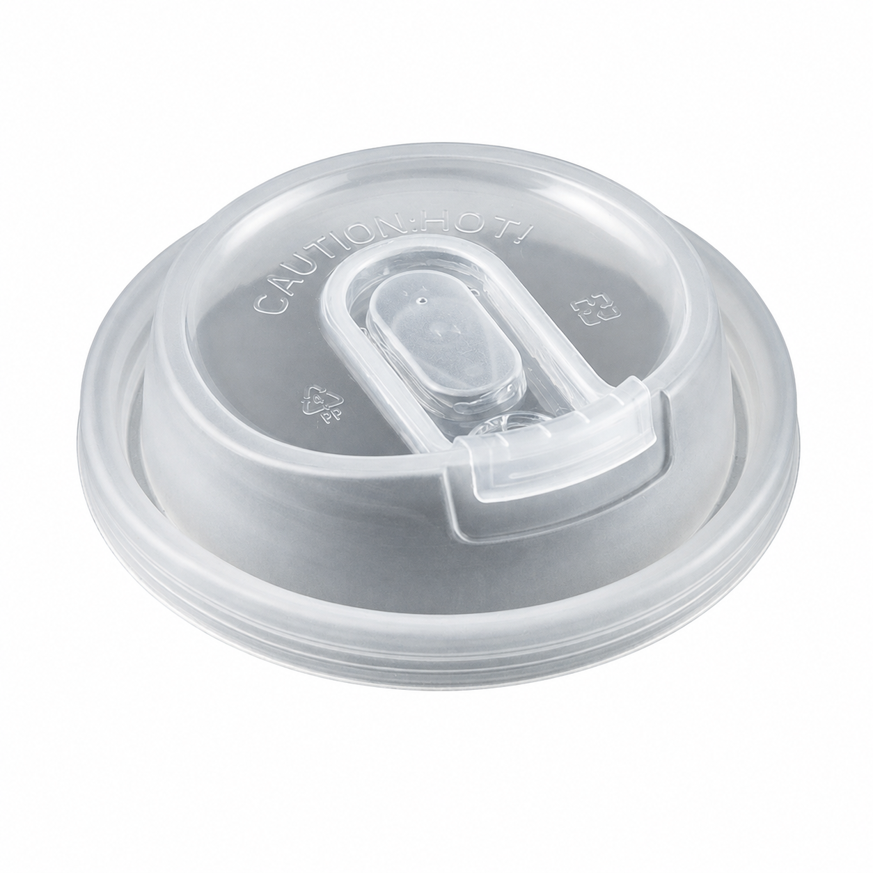 90mm Transparent U-Shaped Lid