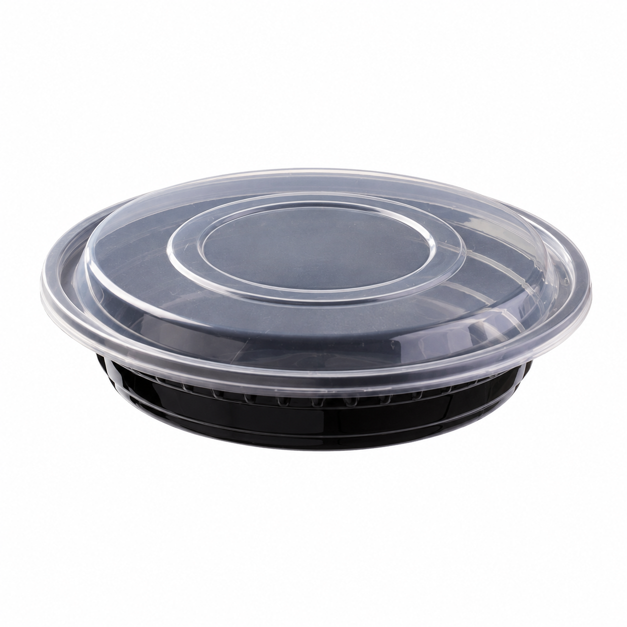 Black Round Bowl 450ml