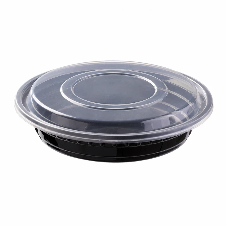 Black Round Bowl 450ml