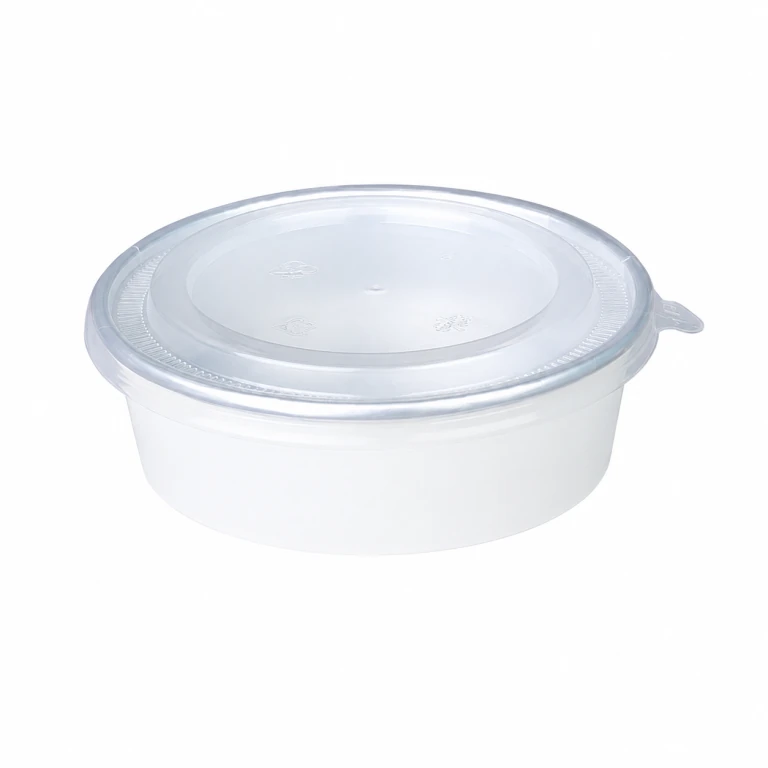 Aluminium Foil Paper Bowl 450ml with PP Lid