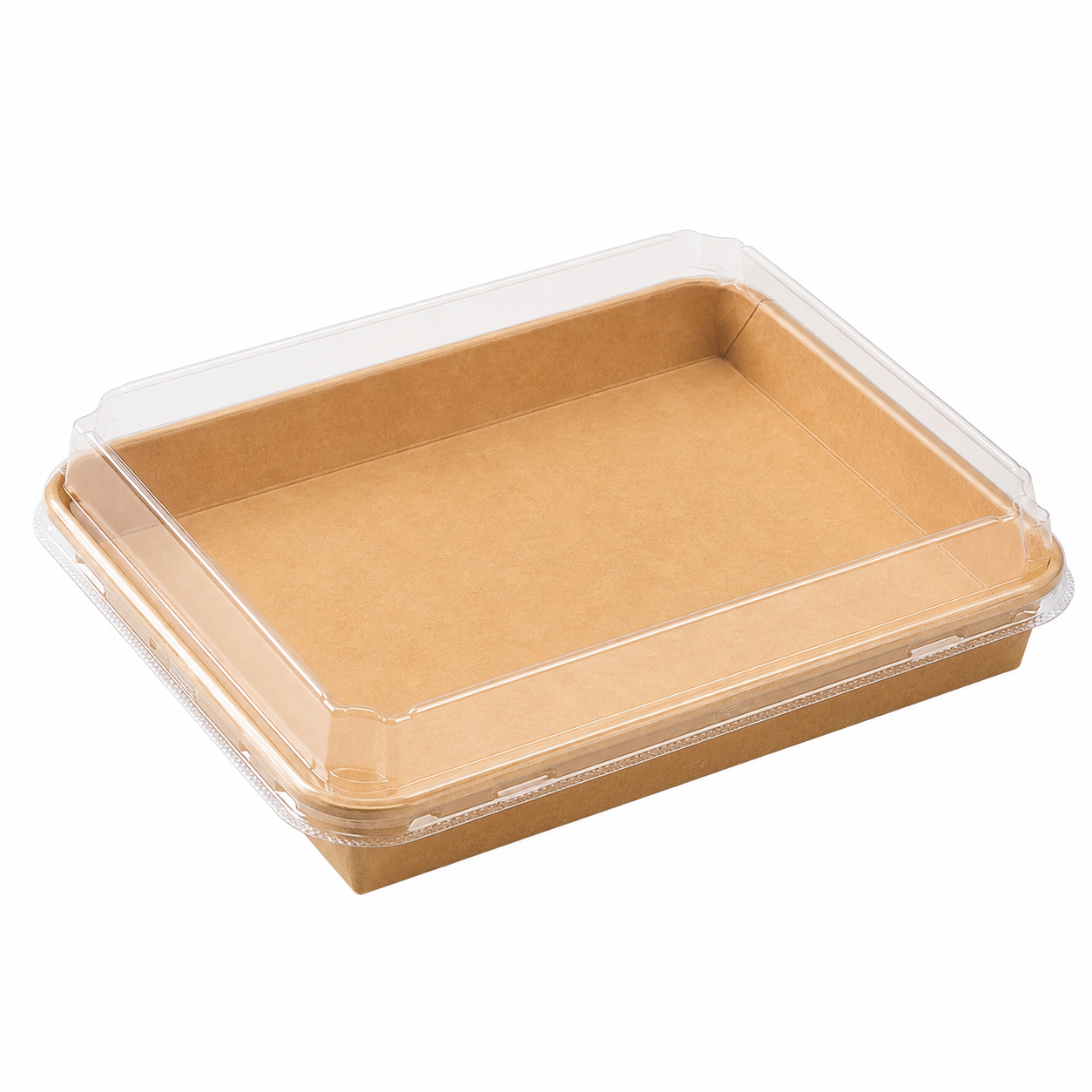 No. 11 Kraft Sushi Box with High Lid