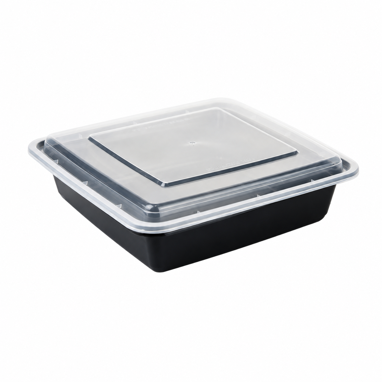 American-style square packing box - 48oz