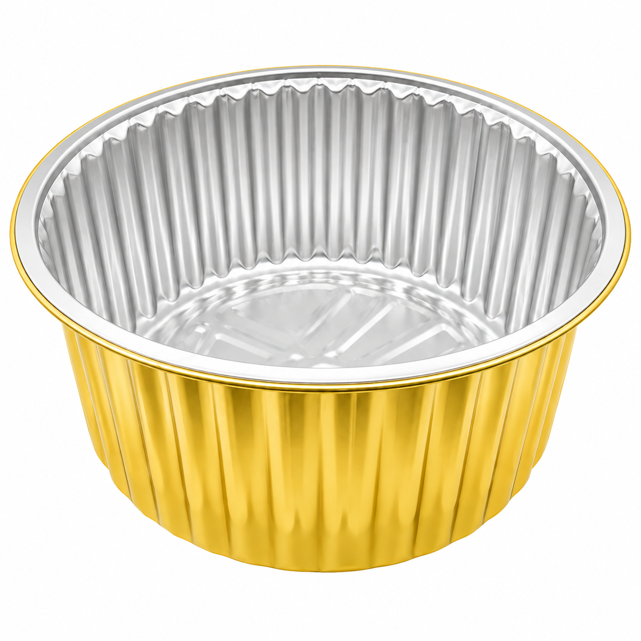 Aluminium Foil Round Container 3500ml (25cm dia)