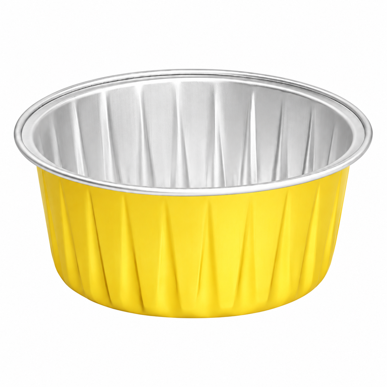 Aluminium Foil Round Container 125ml (8.4cm dia)