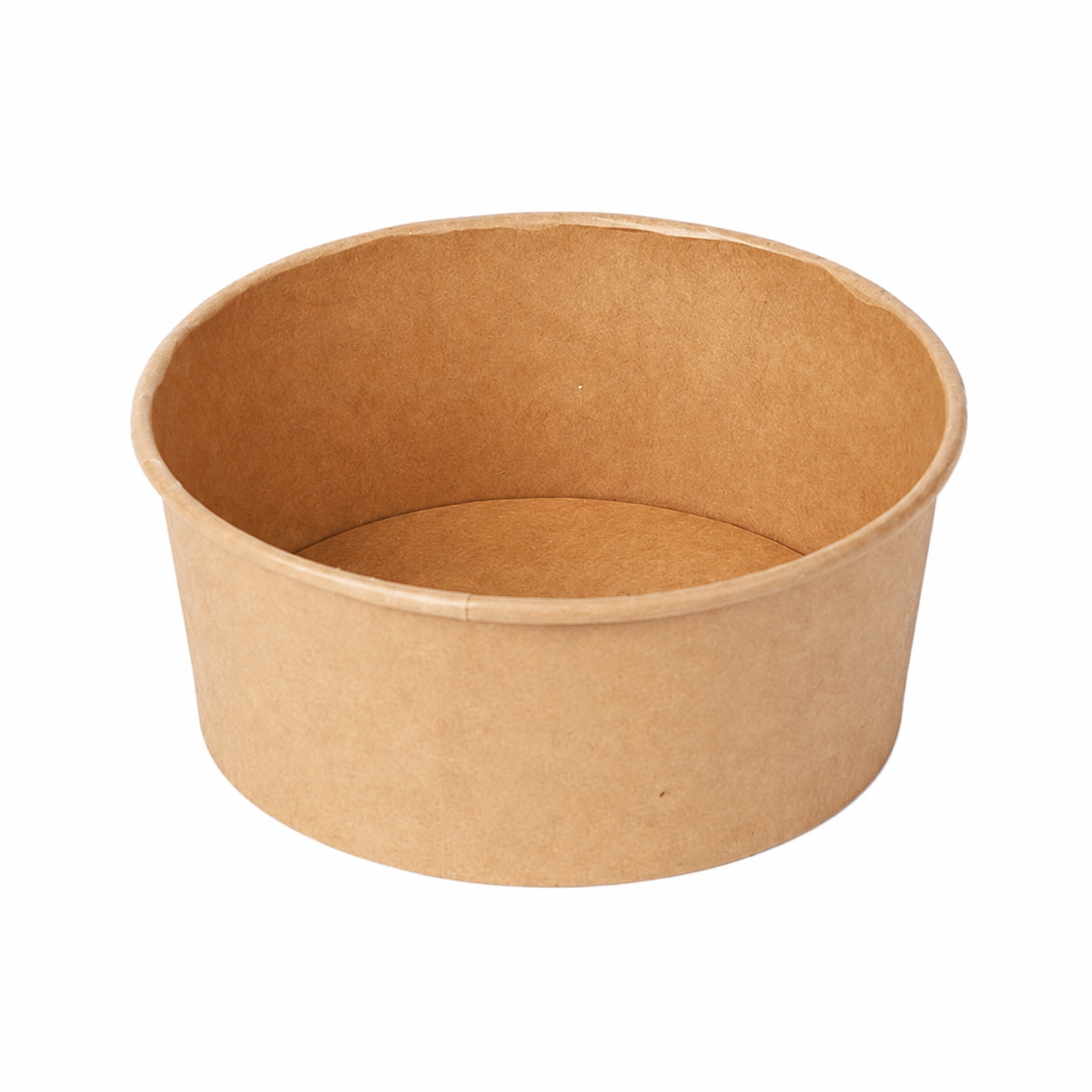 1300ml Round Natural Kraft Paper Bowl (Lid Sold Separately)