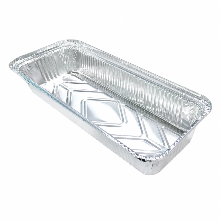 Aluminium Foil Square Container 400 2400ml, no lid