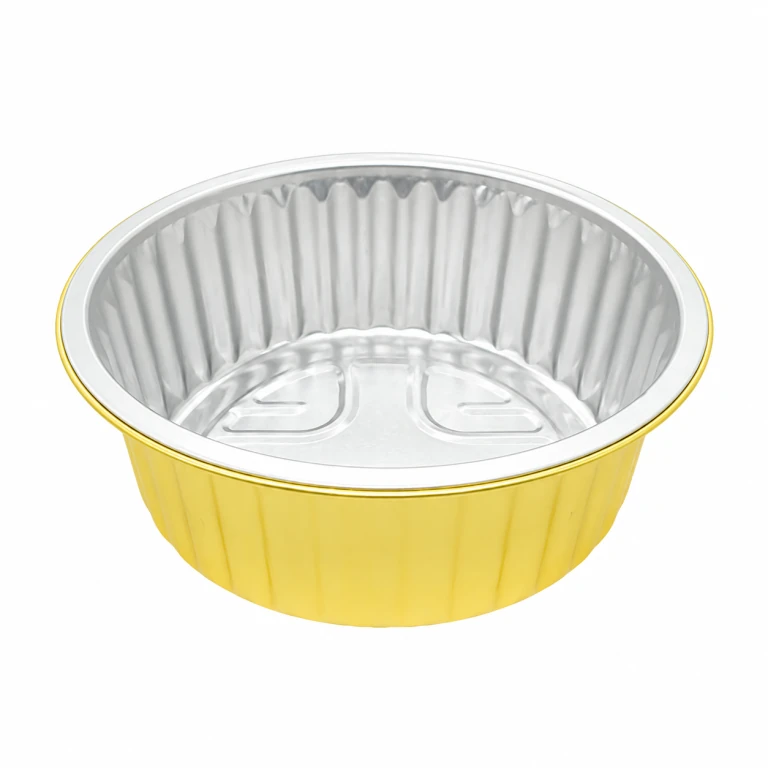 Aluminium Foil Round Container 825ml (16cm dia)
