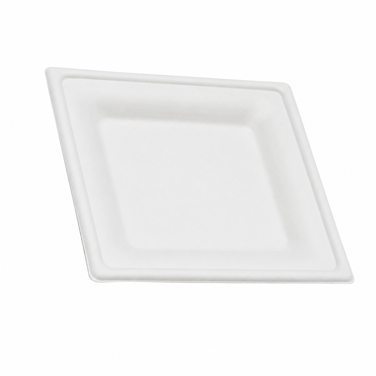 8-inch disposable sugarcane pulp biodegradable paper plate