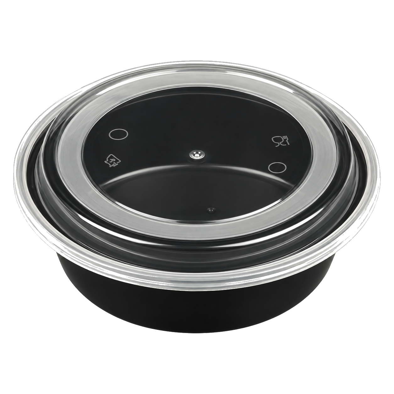Y1000 American-style round food container
