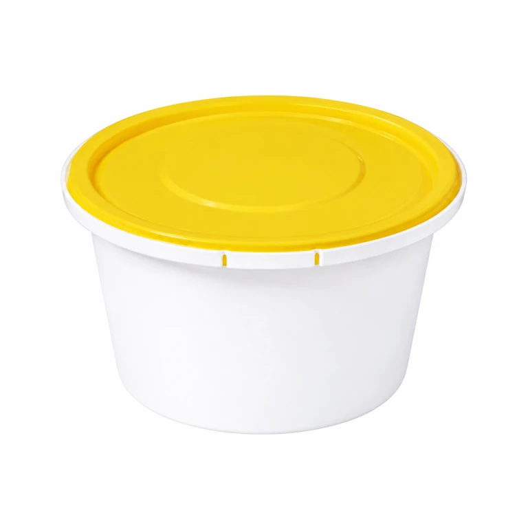 350ml lid for round tamper-evident food container