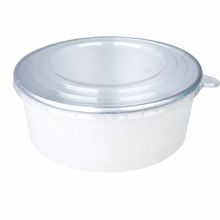 Aluminium Foil Paper Bowl 1500ml with OPS Lid