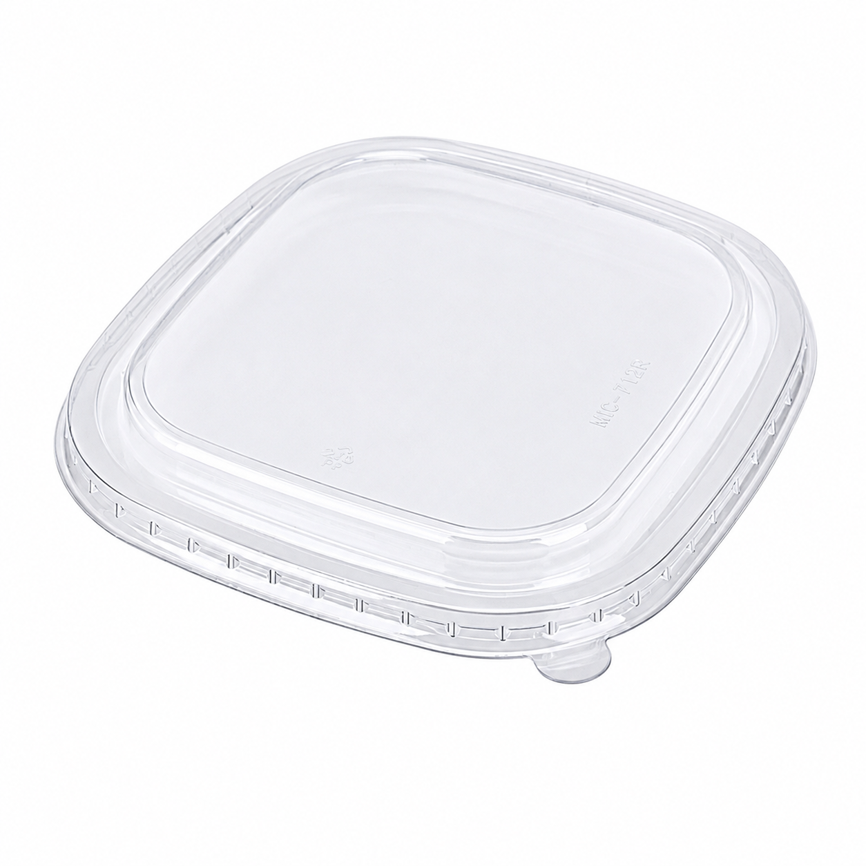 PET Lid for 750/1000/1200ml Square Food Box