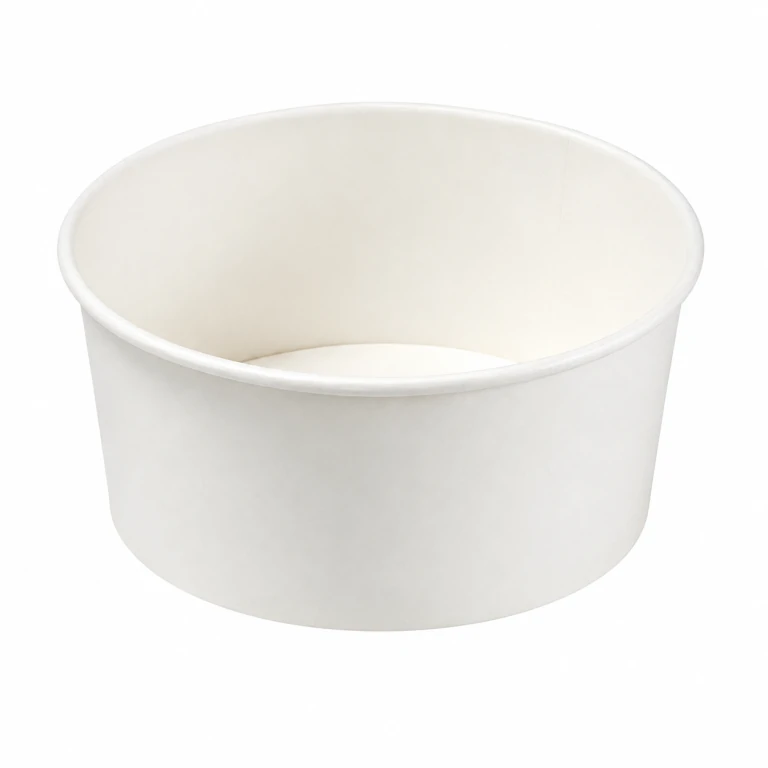 1300ml White Cardboard Bowl