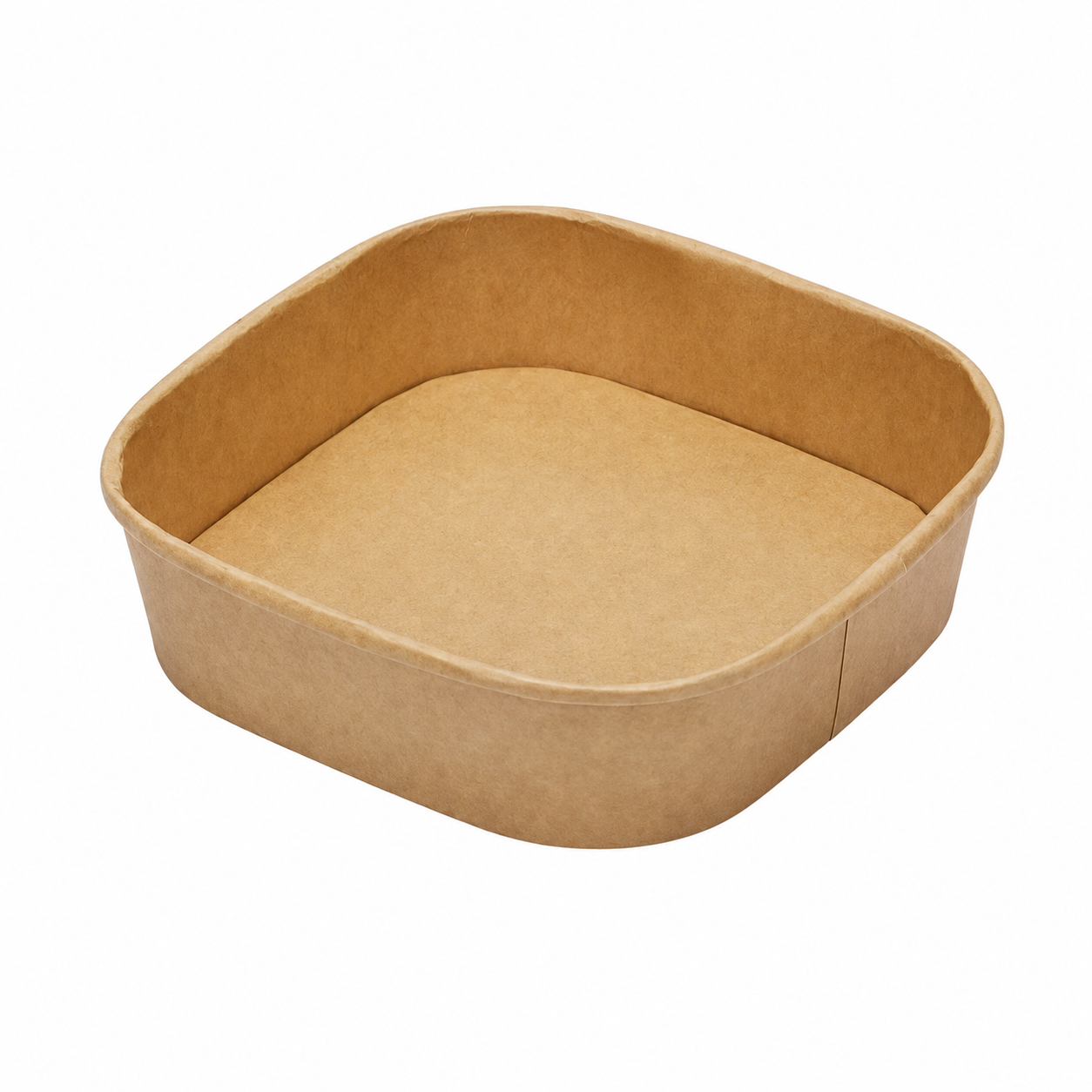 750ml Kraft Square Food Box (Lid Sold Separately)