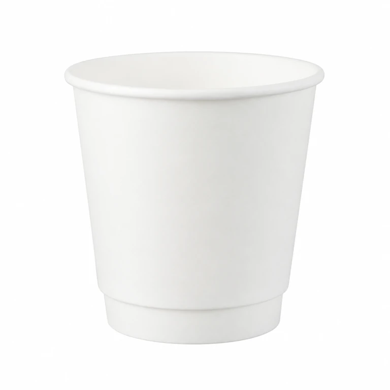 Double Wall Paper Cup 10 (330ml) - White