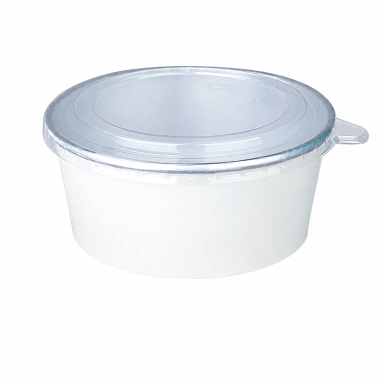 Aluminium Foil Paper Bowl 1100ml with OPS Lid