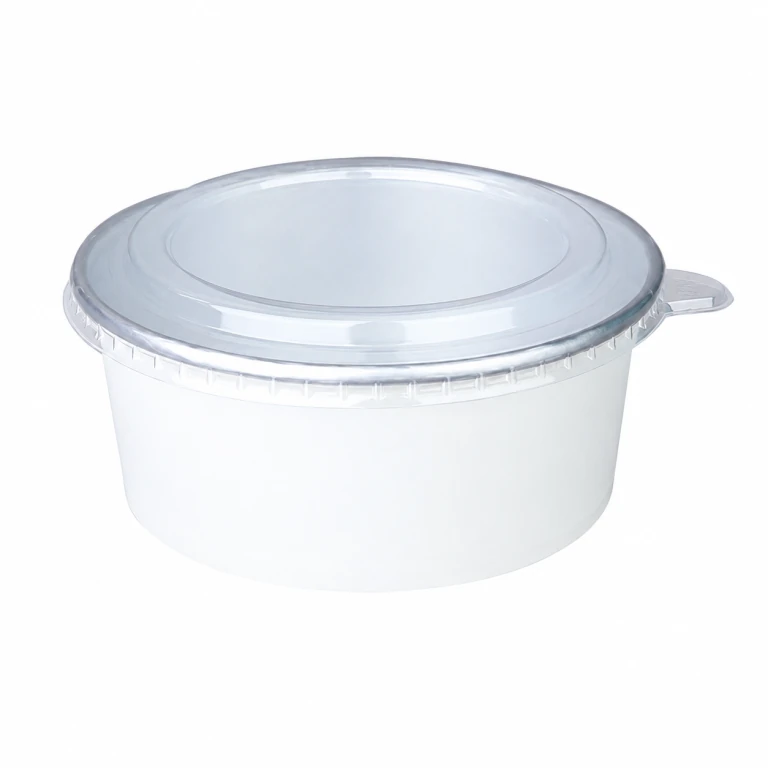 Aluminium Foil Paper Bowl 1300ml with OPS Lid