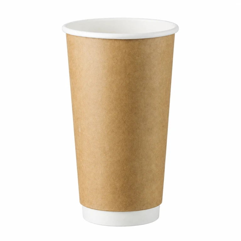 Double Wall Paper Cup 22 (700ml) - Kraft