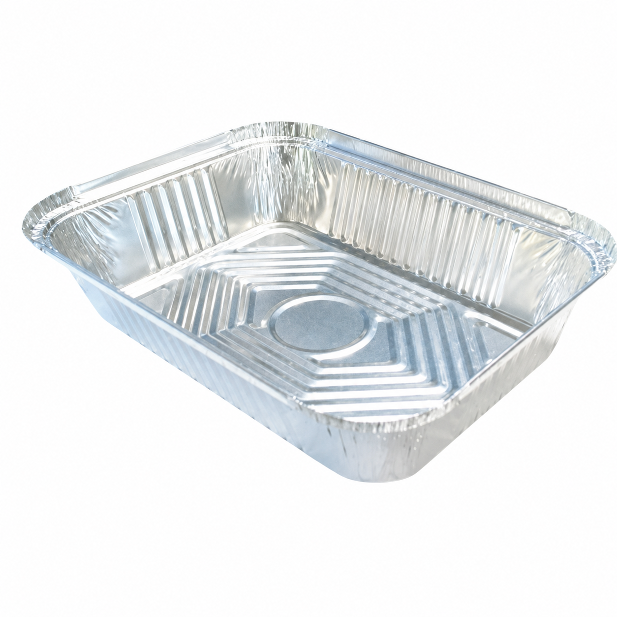 Aluminium Foil Square Container 255 1750ml, no lid
