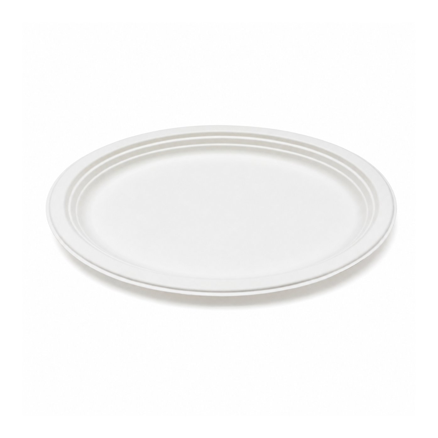 12-inch sugarcane residue oval plate