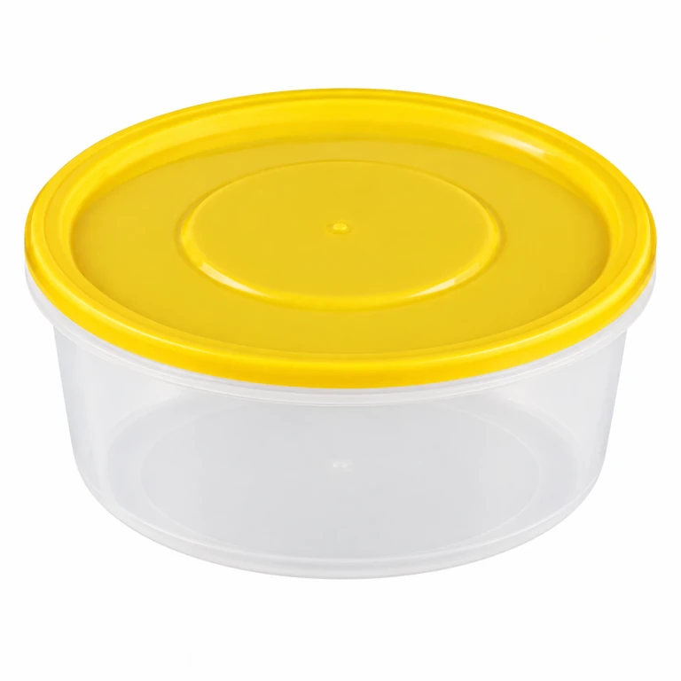 250ml round tamper-evident food container