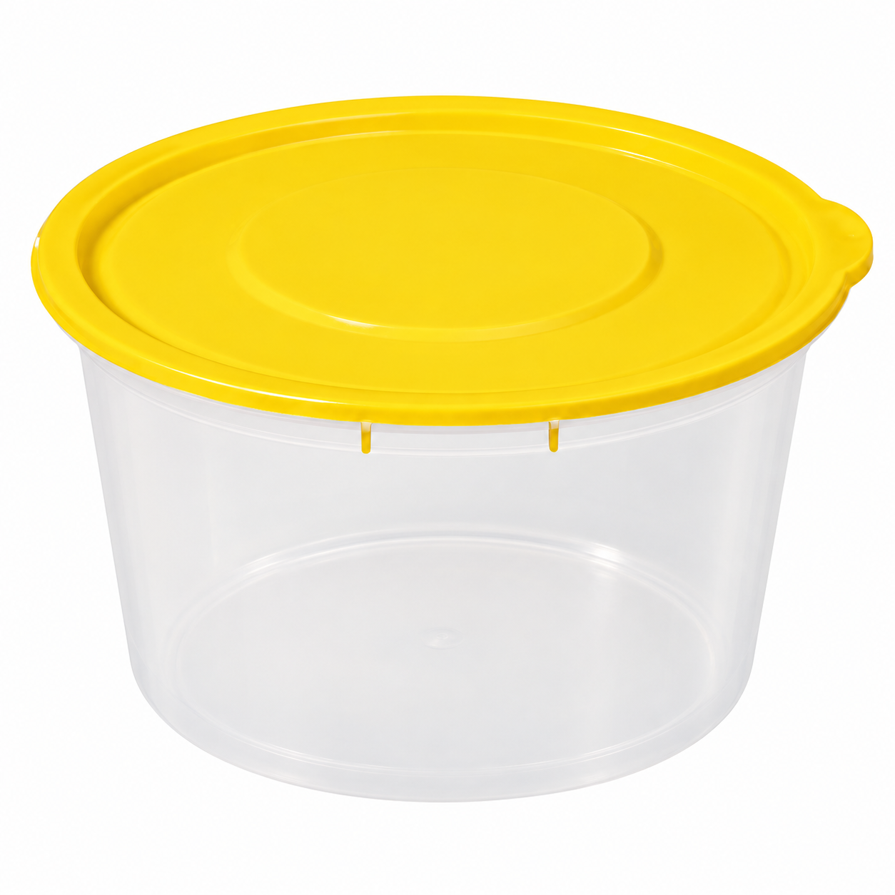 350ml round tamper-evident food container