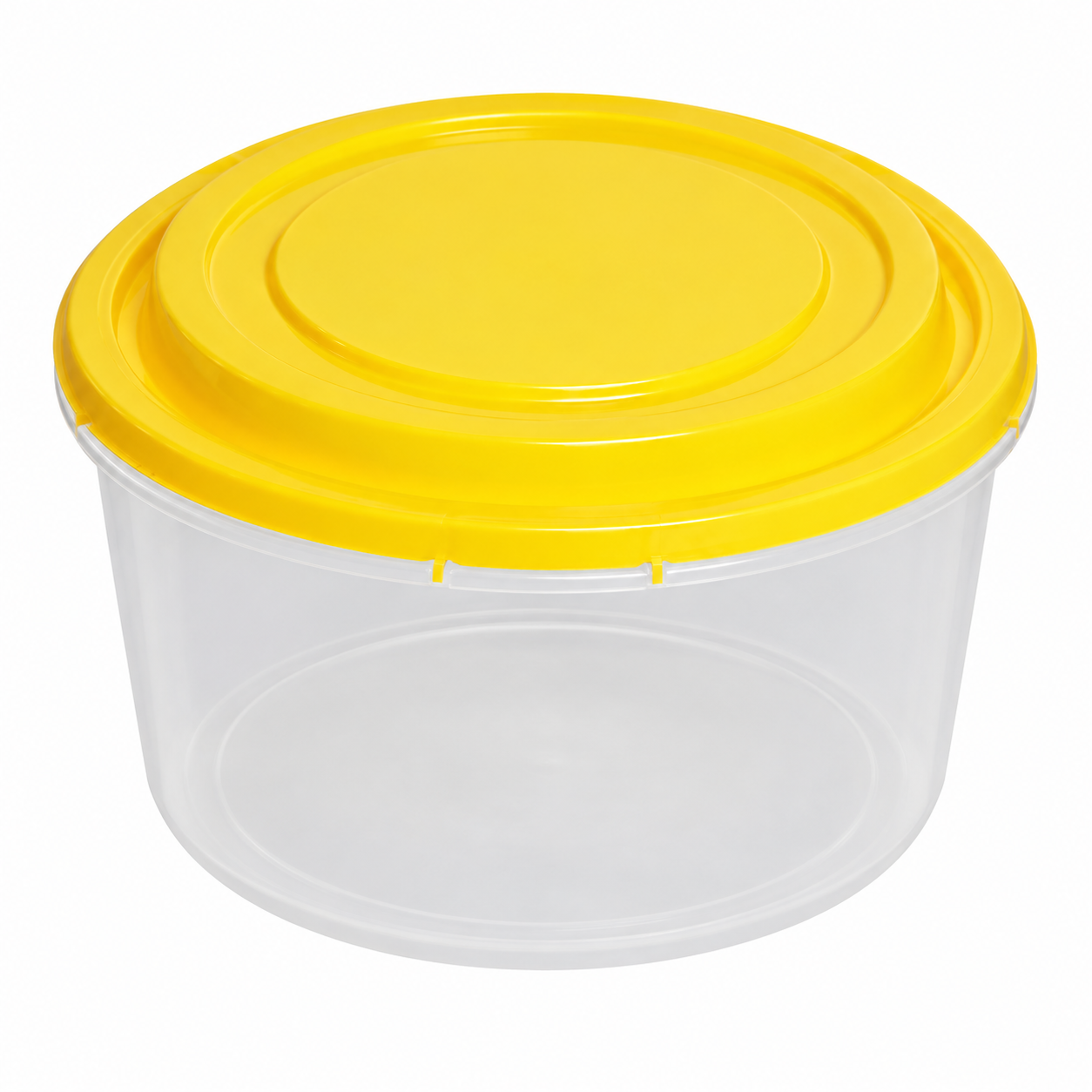 450ml round tamper-evident food container