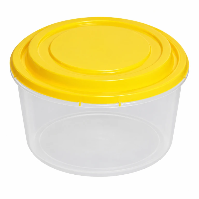 450ml round tamper-evident food container