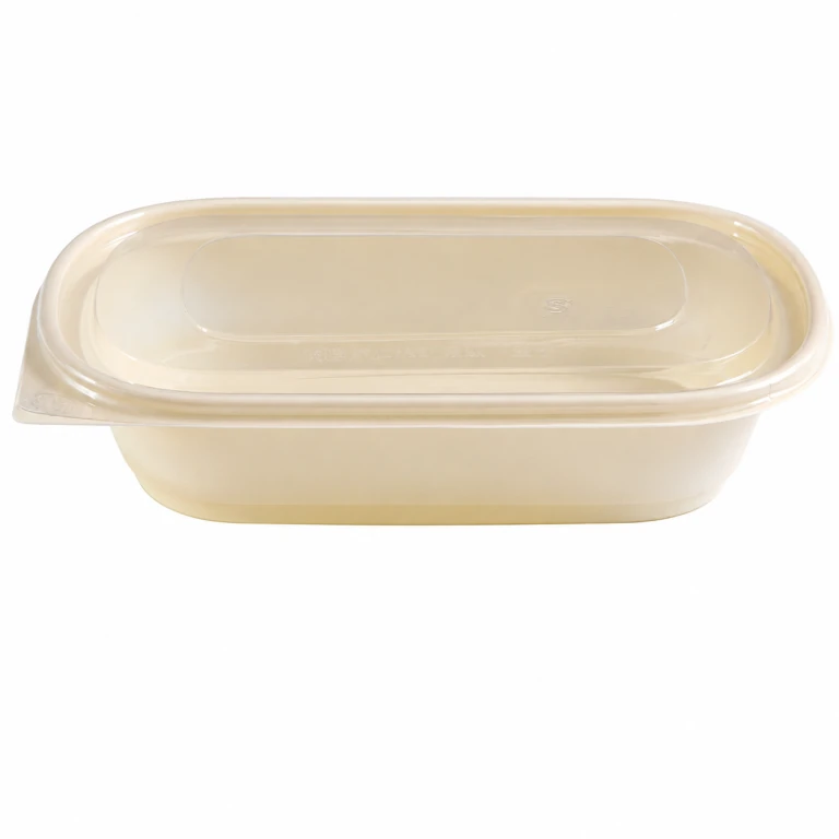 single-compartment container 800 + high-clarity PET lid