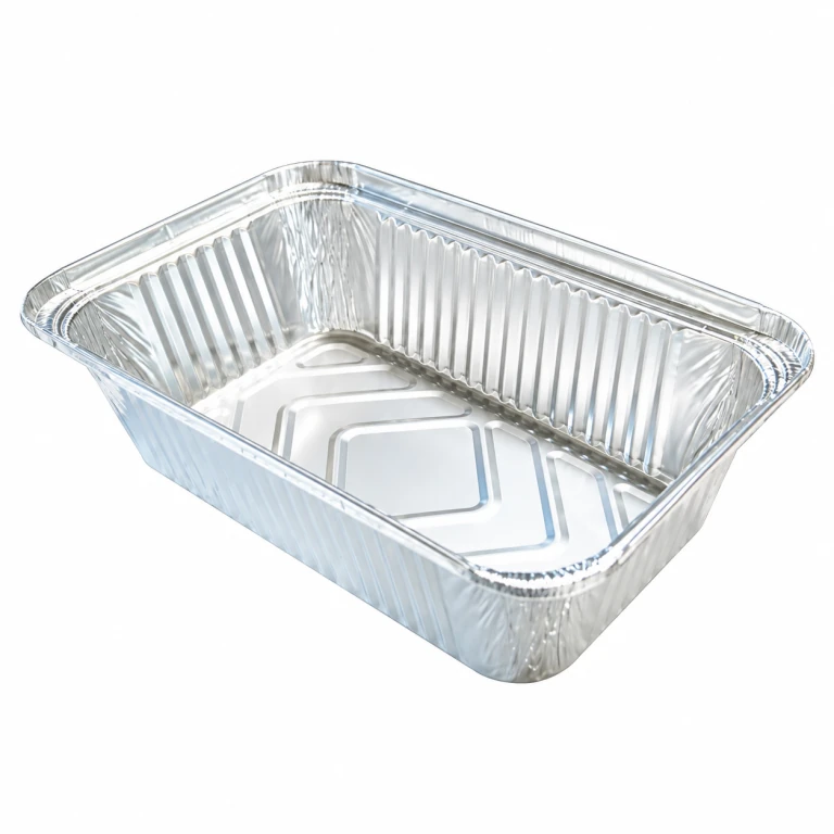 Aluminium Foil Deep Square Container 2515, no lid