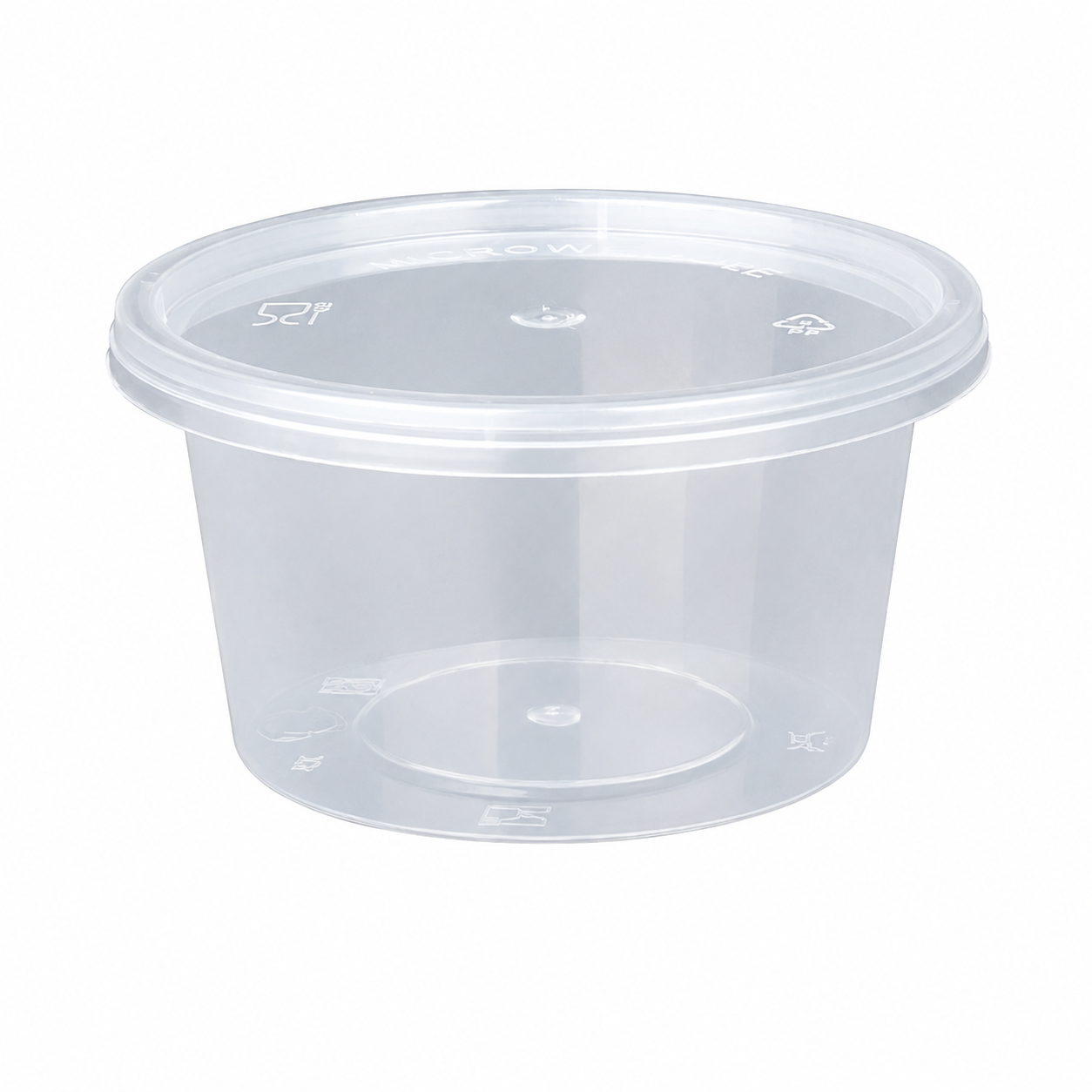 Disposable Sauce Cup 4oz, Separate lid