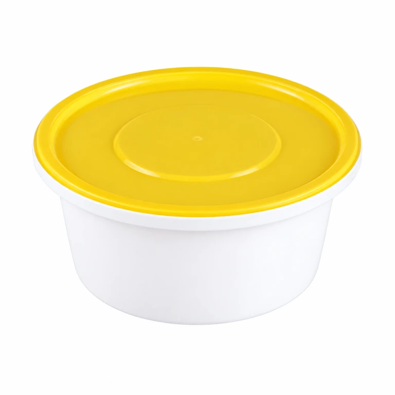 250ml lid for round tamper-evident food container