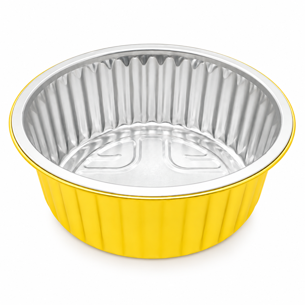 Aluminium Foil Round Container 825ml (16cm dia) with PP lid