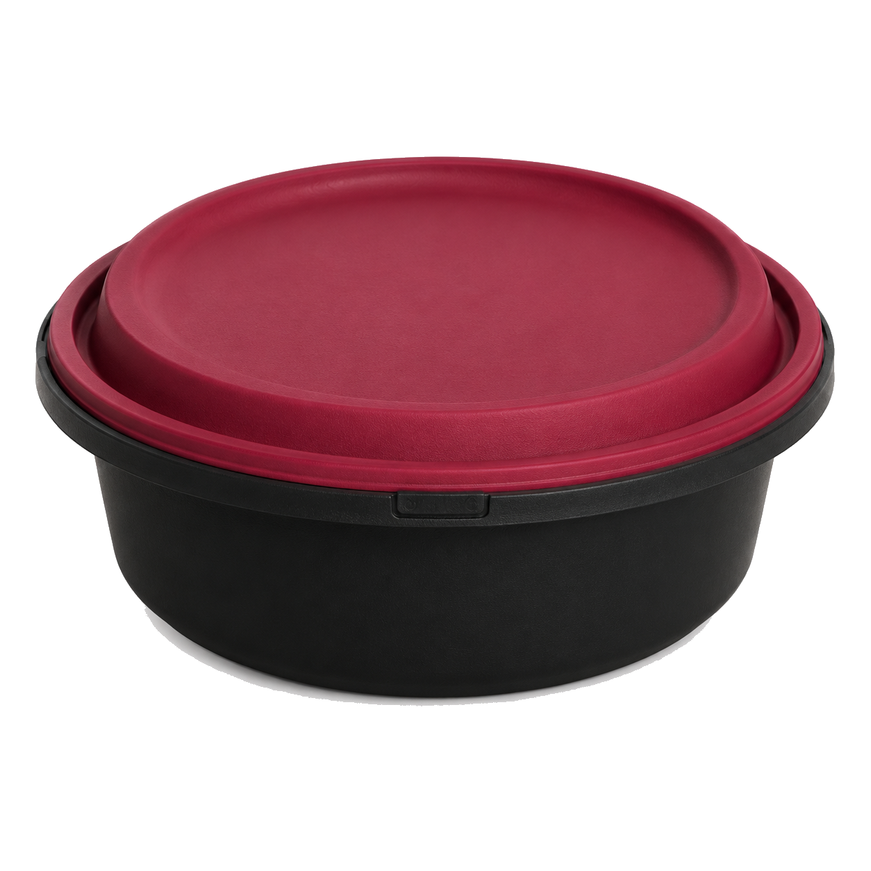 1100ml round tamper-evident food container