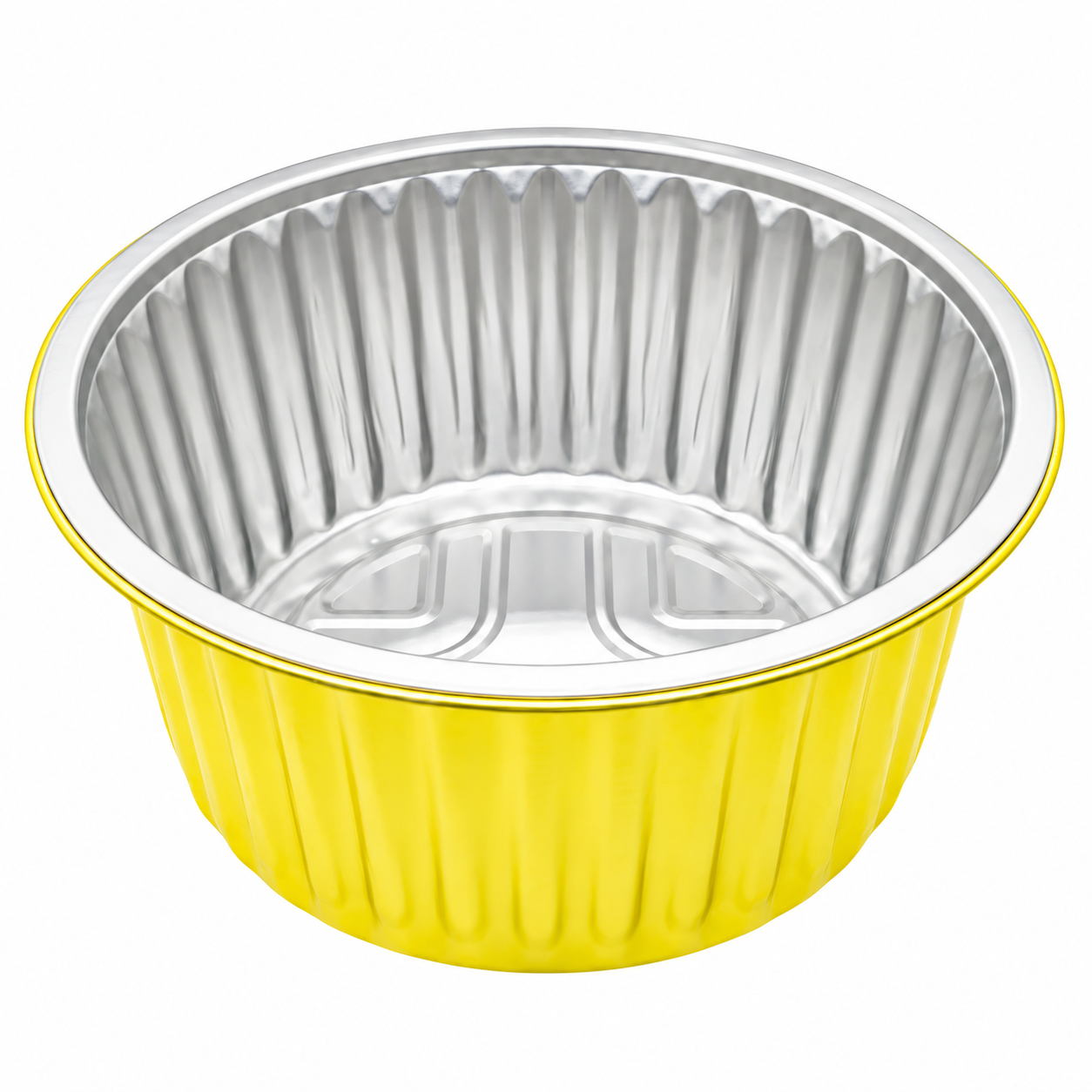 Aluminium Foil Round Container 1370ml (18cm dia) with foil lid