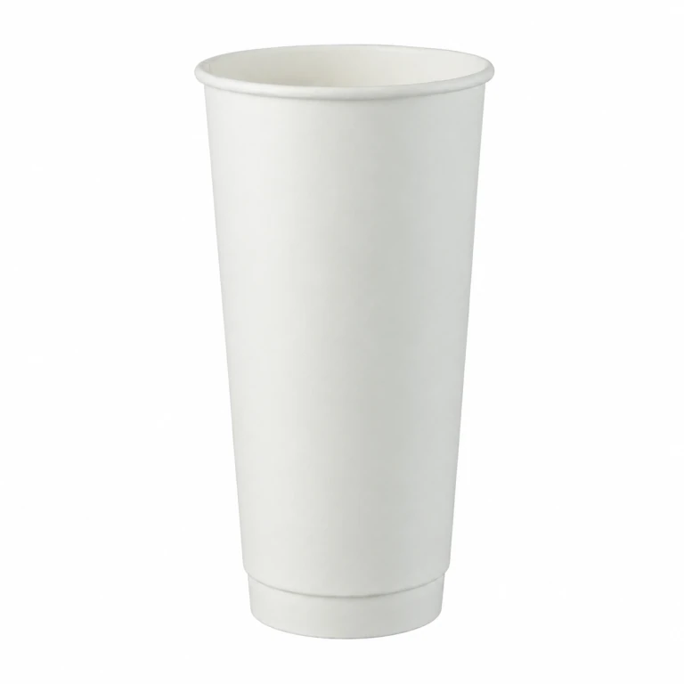 Double Wall Paper Cup 22 (700ml) - White