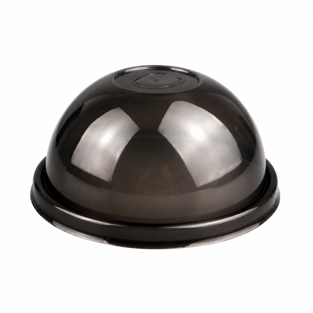 90mm Black Half-Round Lid