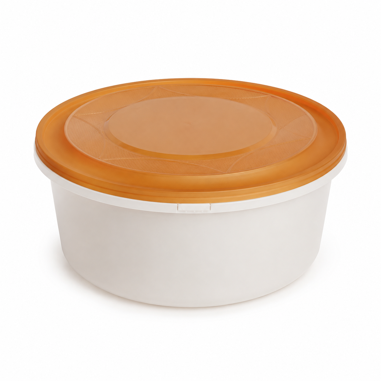 3500ml round tamper-evident food container