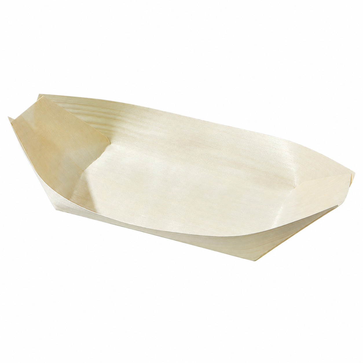 9-inch Wood Boat
