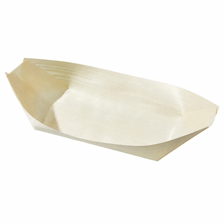 9-inch Wood Boat