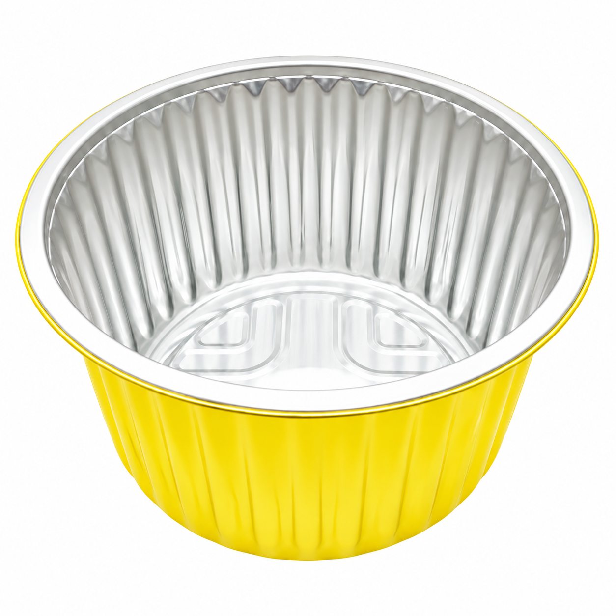 Aluminium Foil Round Container 1700ml (18cm dia) with foil lid