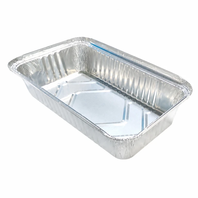 Aluminium Foil Square Container 2514 1100ml, no lid